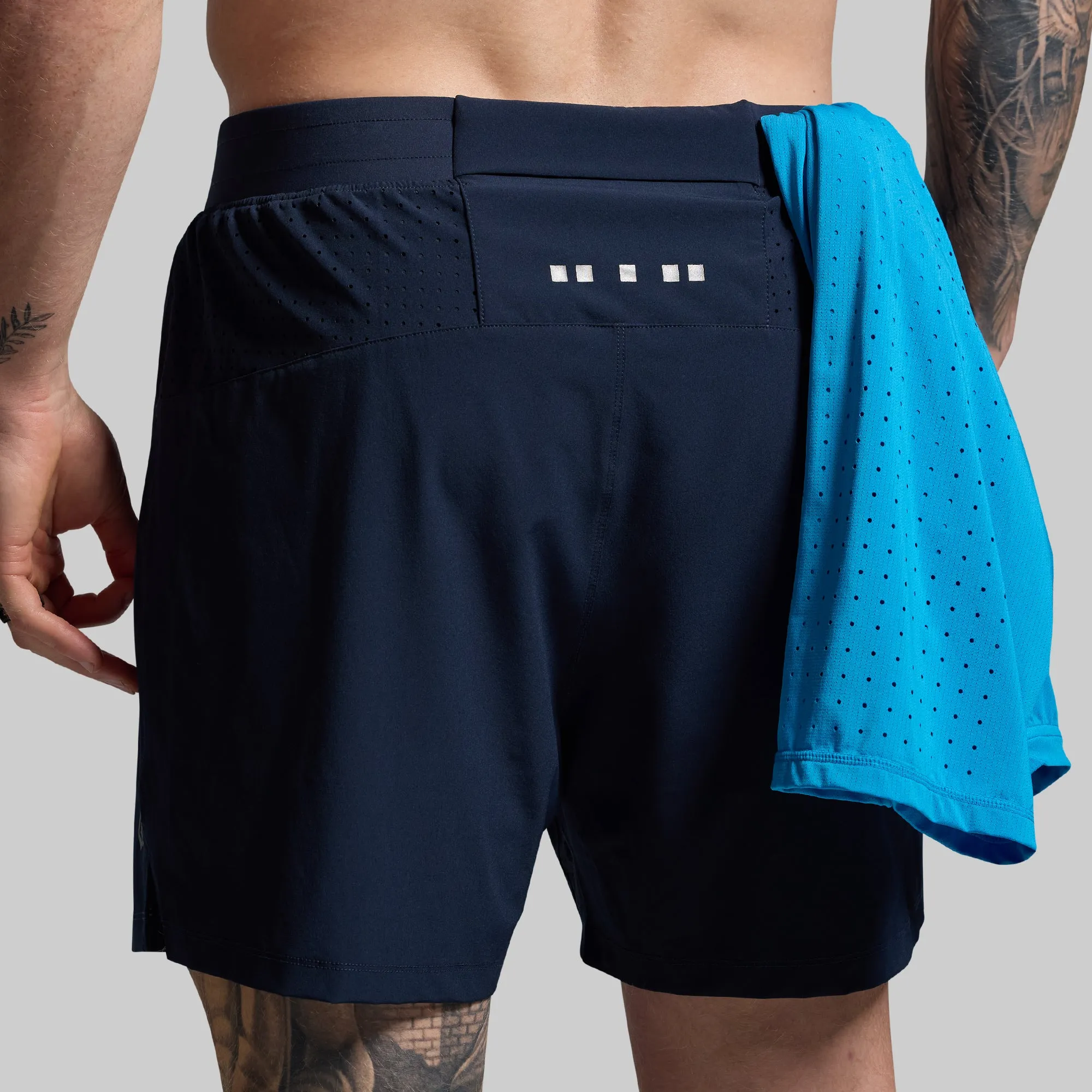 Men's Endurance Short w/ Compression (BP Navy) sold by Born Primitive product image thumbnail 4