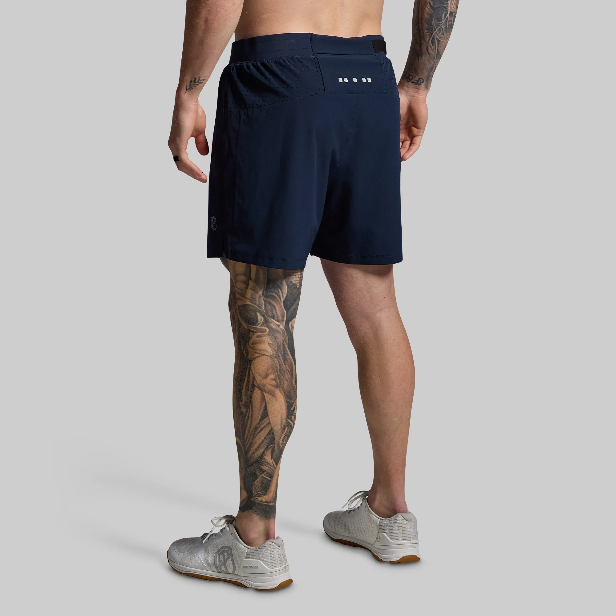 Men's Endurance Short w/ Compression (BP Navy) sold by Born Primitive product image thumbnail 3