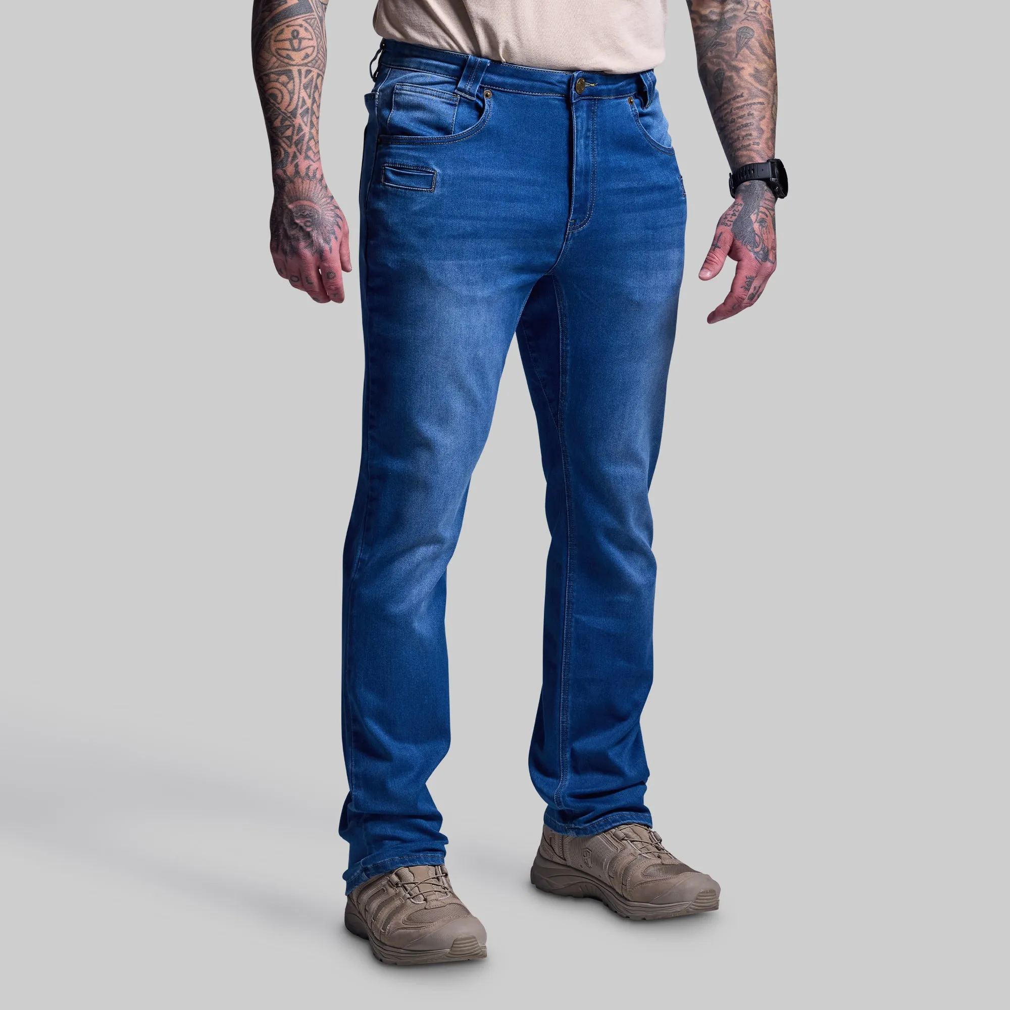 FLEX Recon Boot Cut Jean (Dark Wash) sold by Born Primitive