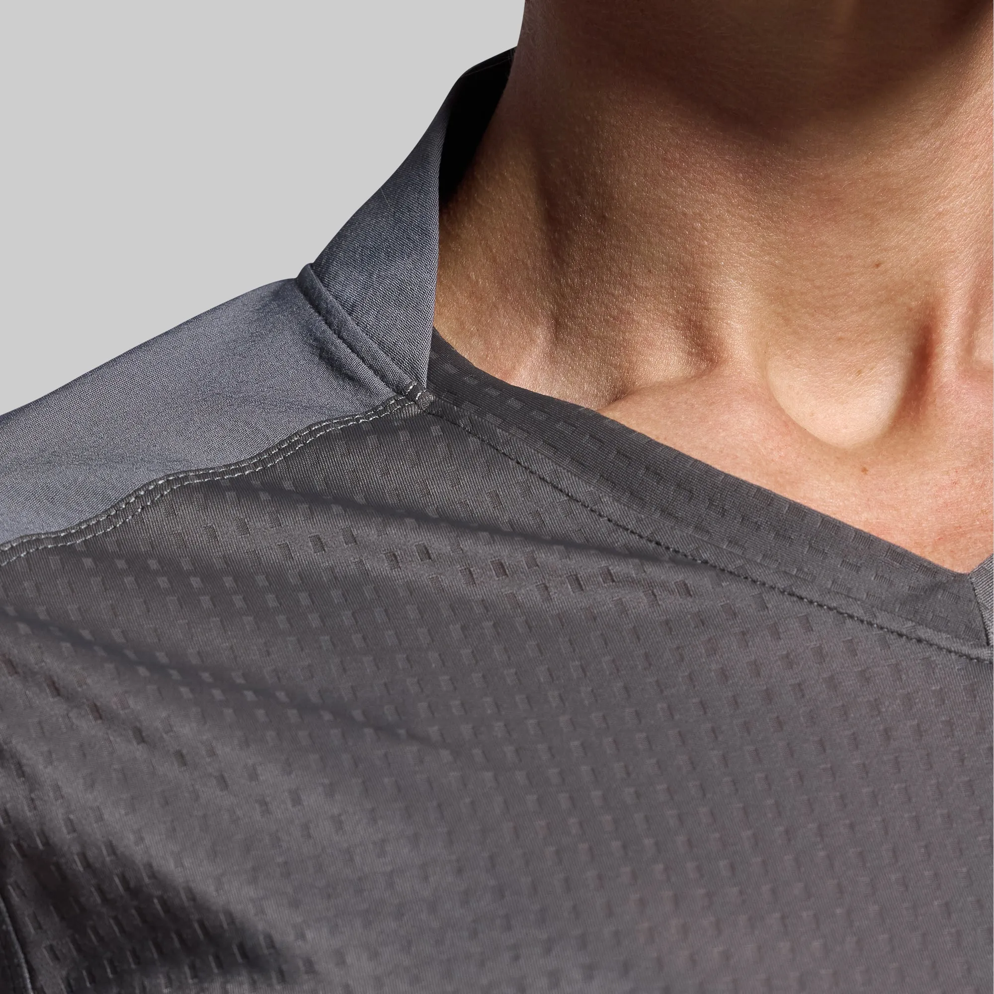 Women's Long Sleeve Op Top Pro (Wolf Grey) sold by Born Primitive product image thumbnail 4