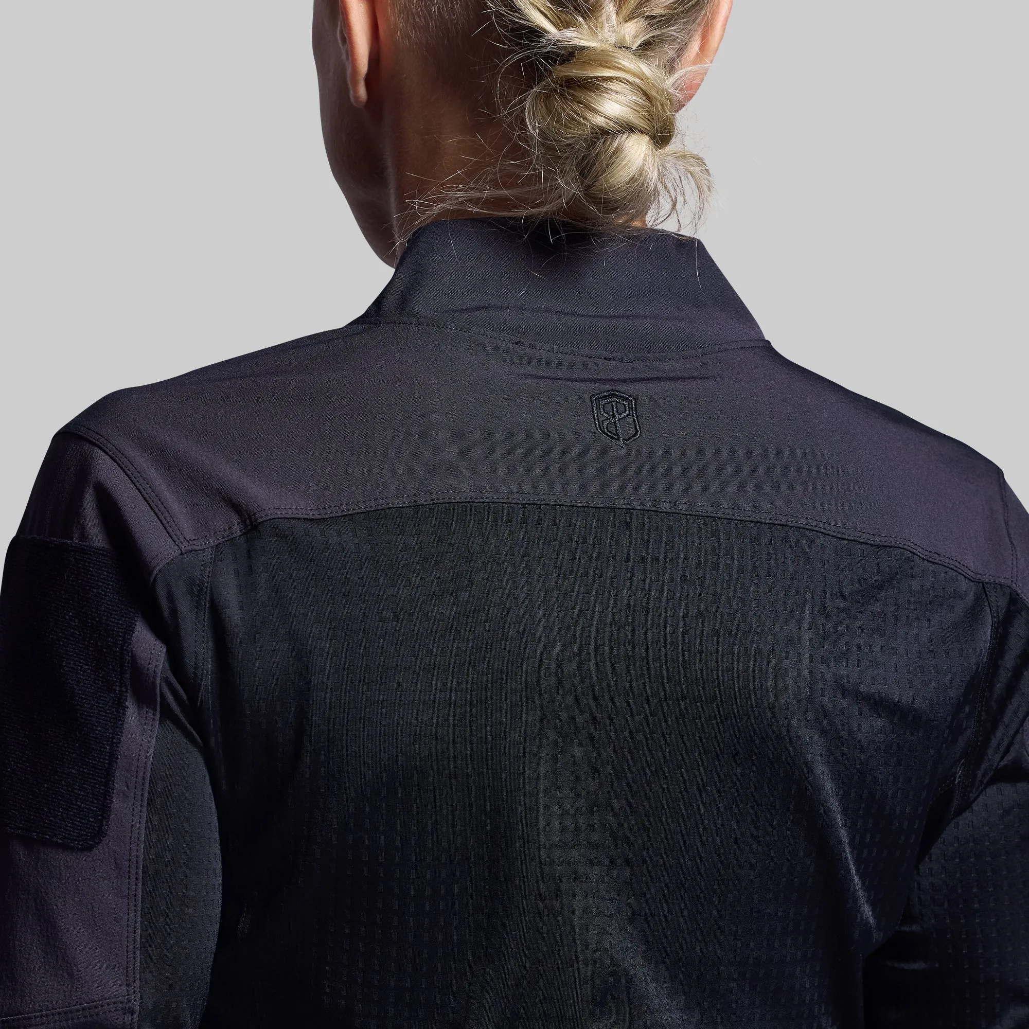 Women's Long Sleeve Op Top Pro (Black) sold by Born Primitive product image thumbnail 3