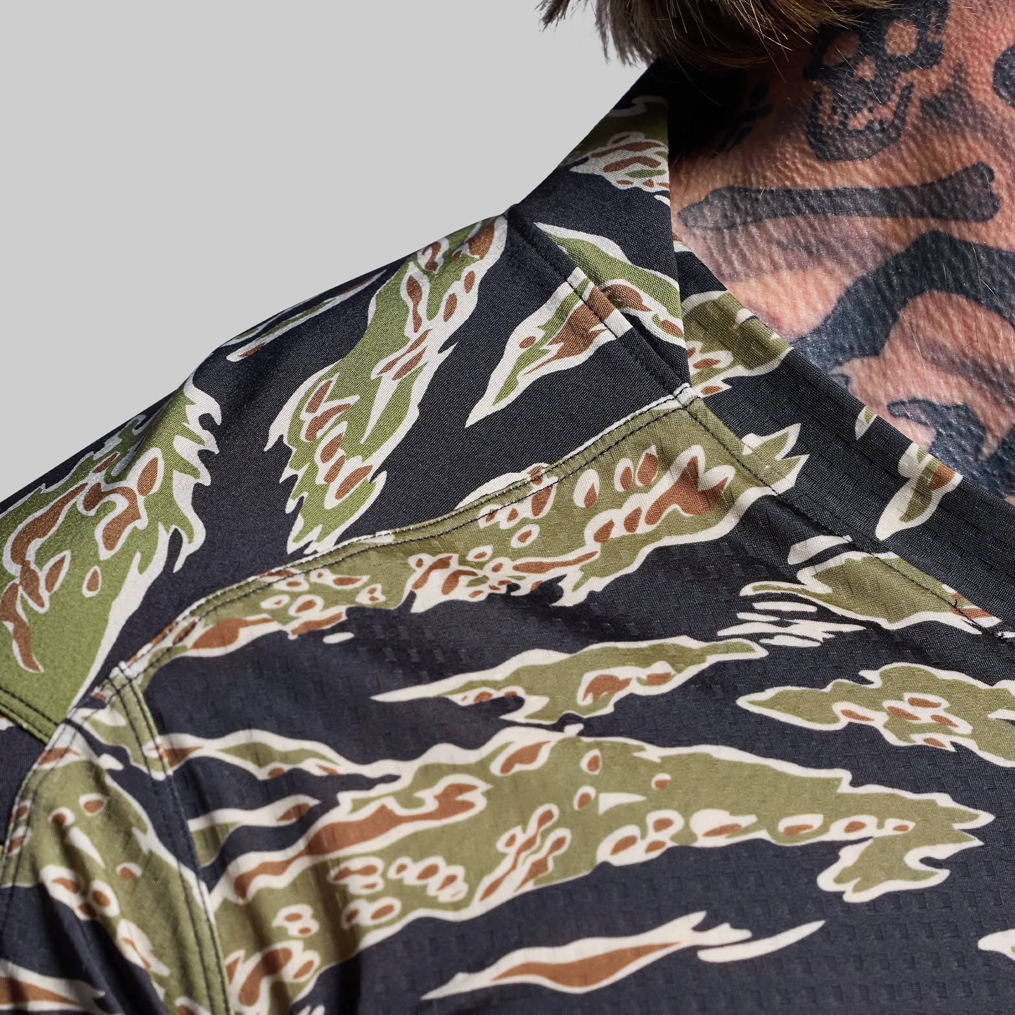 Long Sleeve Op Top Pro (Jungle Tiger) sold by Born Primitive product image thumbnail 4