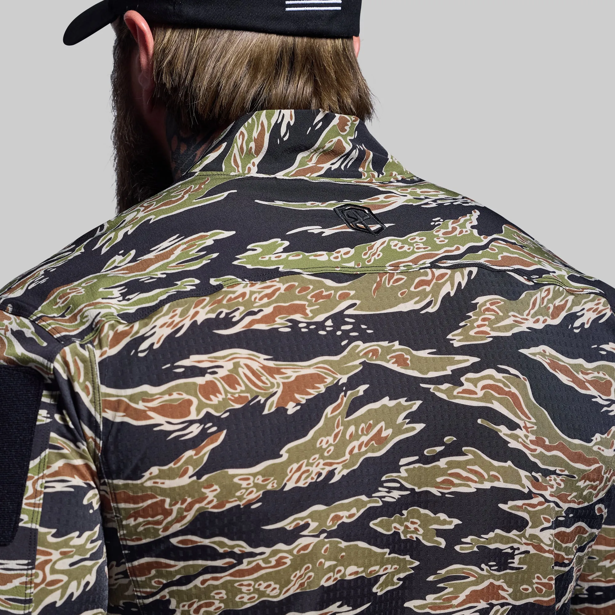 Long Sleeve Op Top Pro (Jungle Tiger) sold by Born Primitive product image thumbnail 5