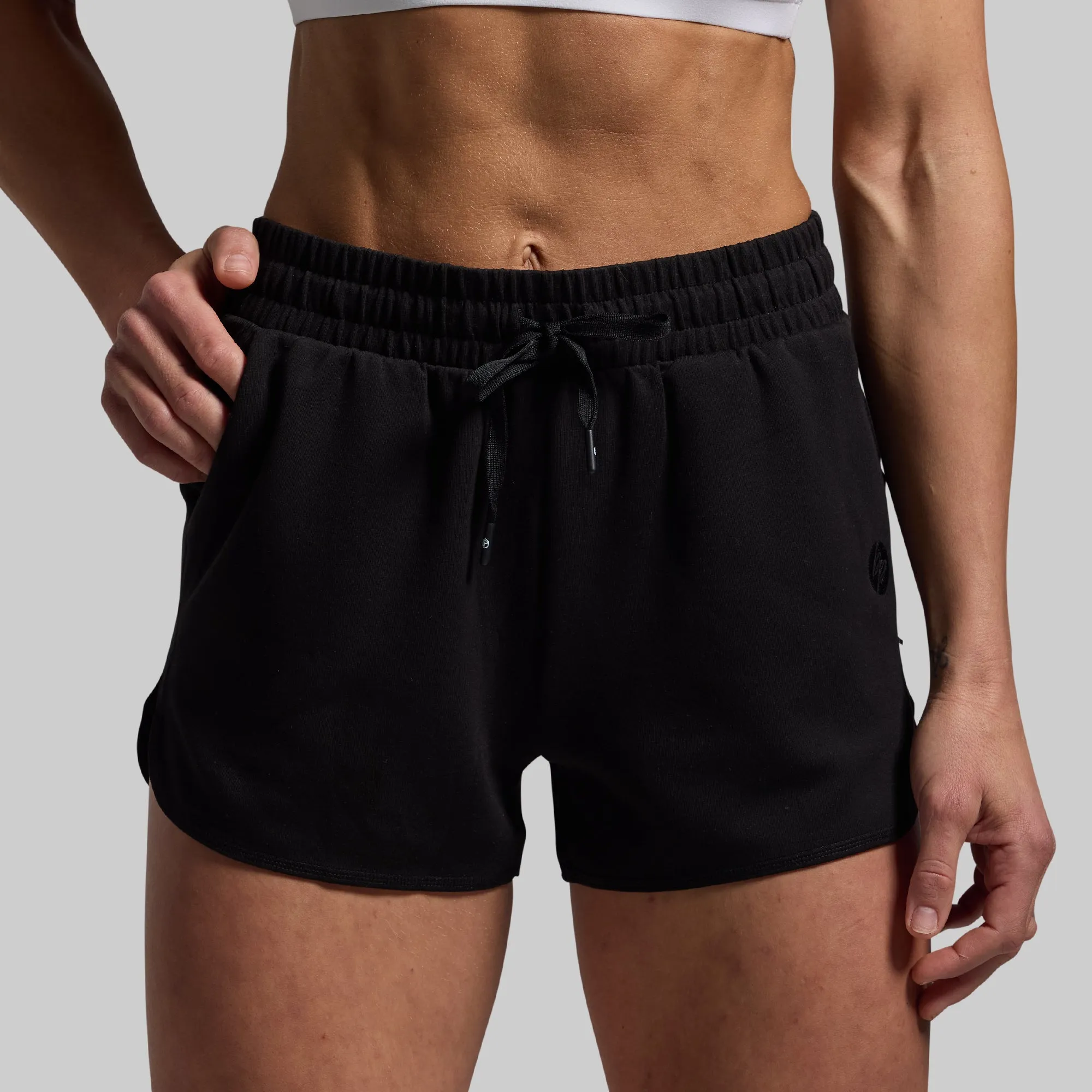 Lounge Lux Short Set (Black) sold by Born Primitive product image thumbnail 5