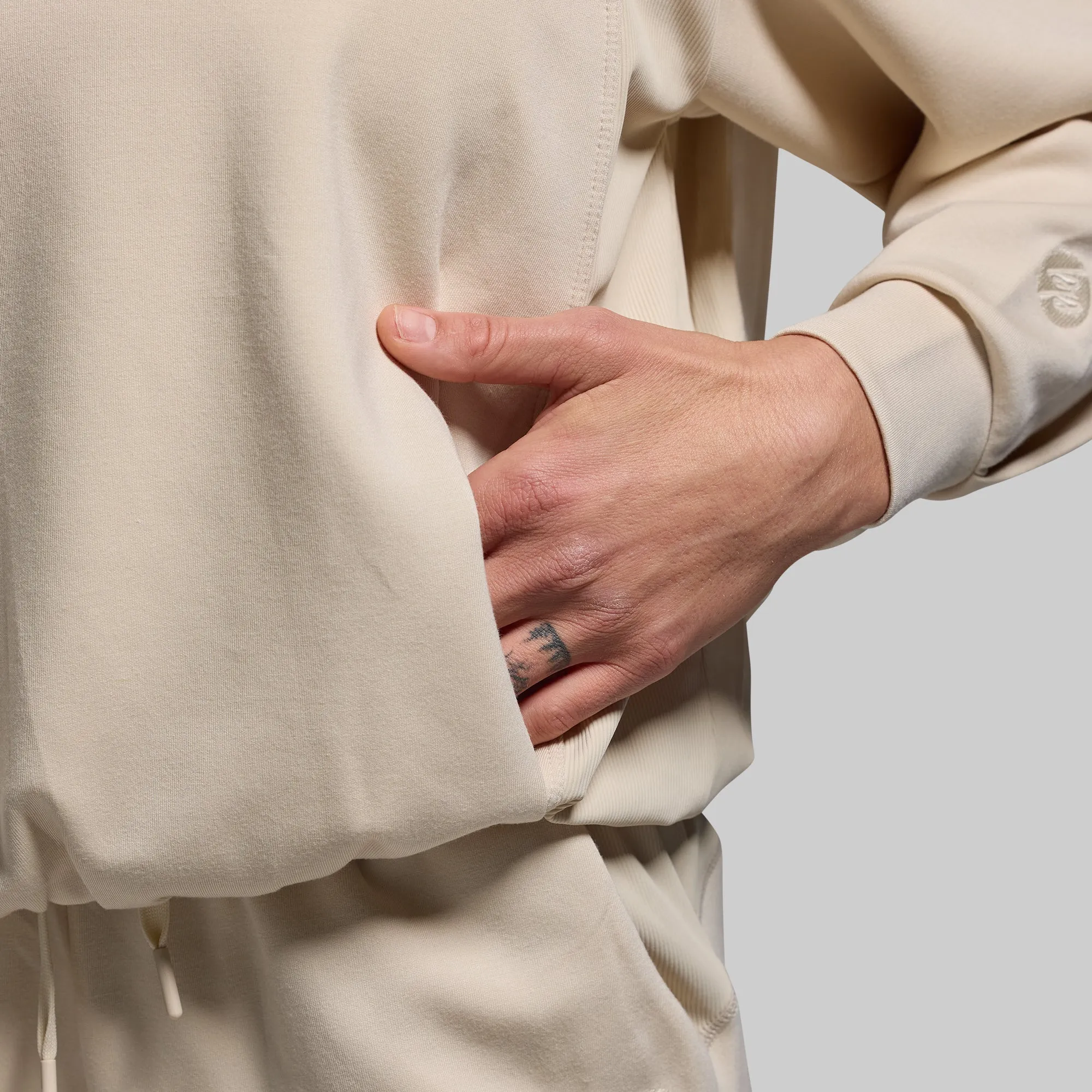 Lounge Lux Hoodie (Oatmeal) sold by Born Primitive product image thumbnail 3