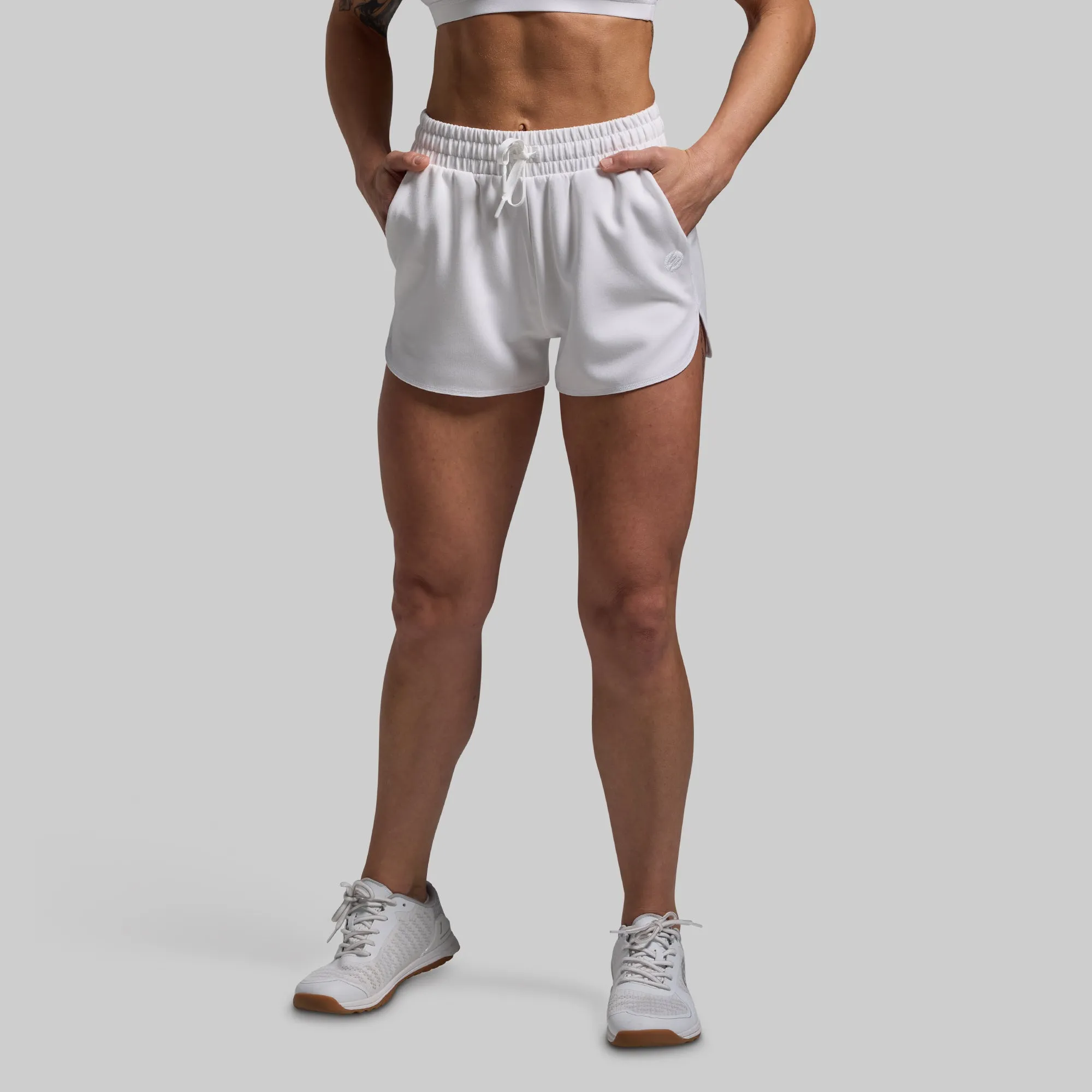 Lounge Lux Short (White) sold by Born Primitive product image thumbnail 3