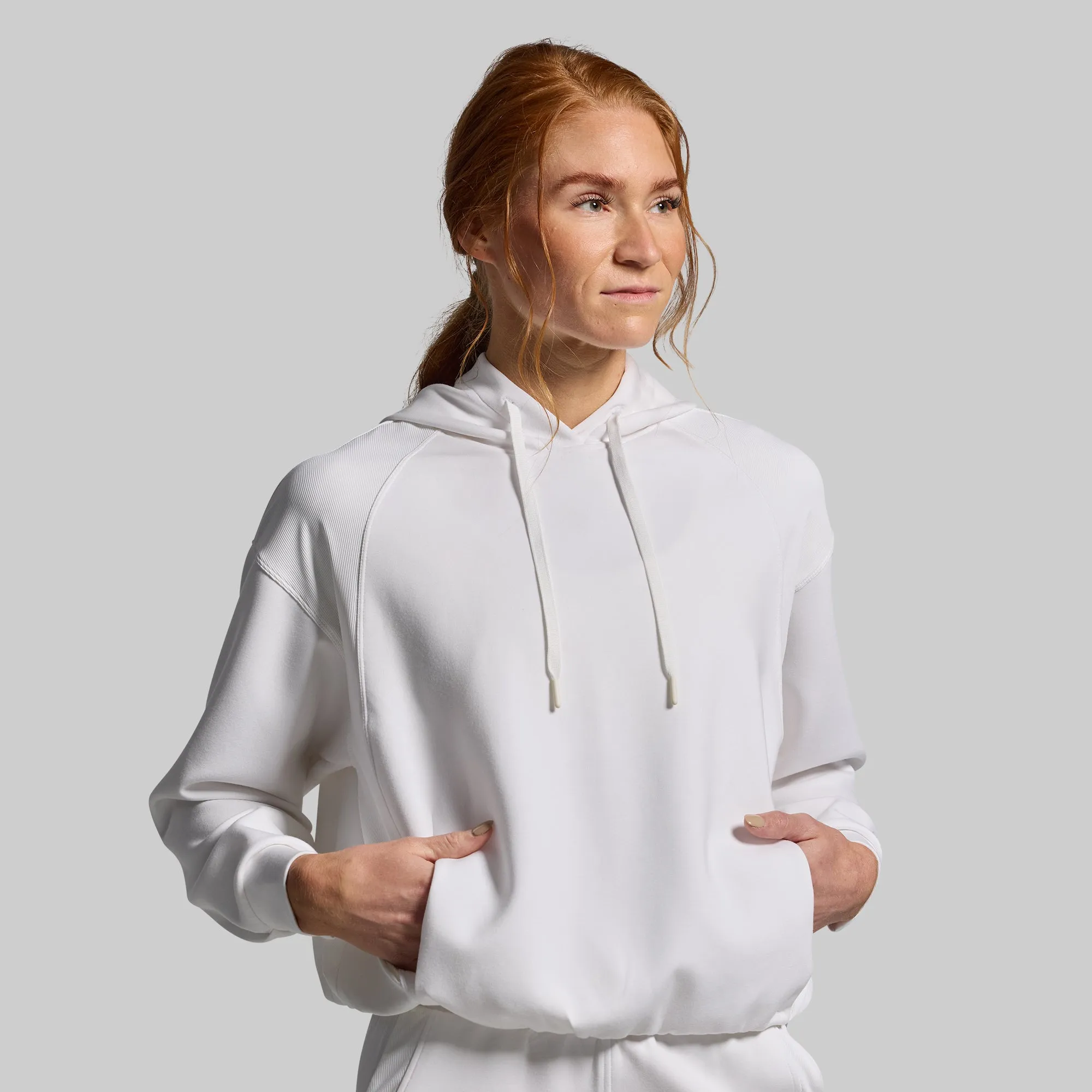Lounge Lux Hoodie Set (White) sold by Born Primitive product image thumbnail 4