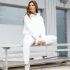Lounge Lux Hoodie Set (White) sold by Born Primitive