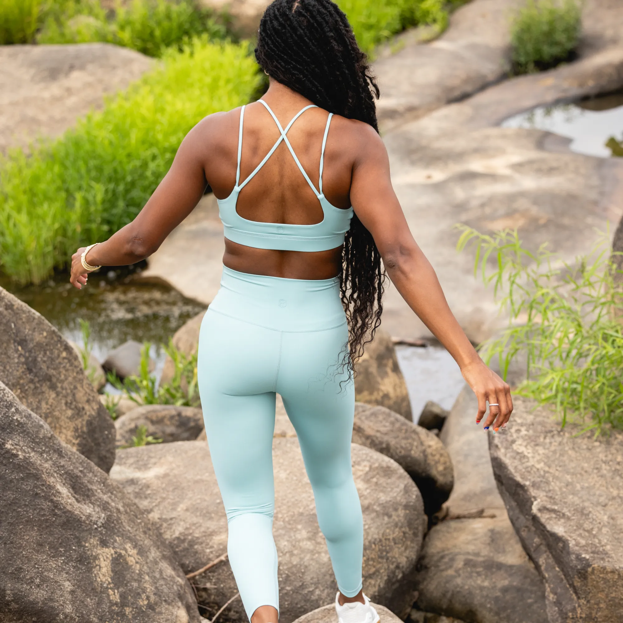 Synergy Legging Set (Nile Blue) sold by Born Primitive product image thumbnail 2