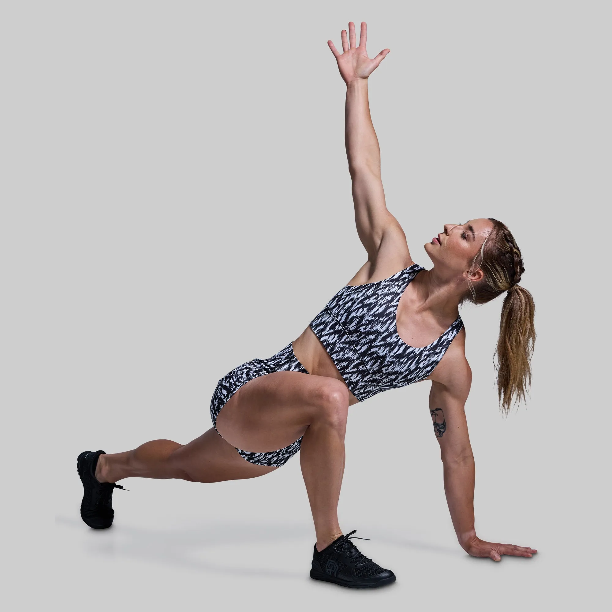 New Heights Booty Short Set 2.0 (Rainy Day) sold by Born Primitive product image thumbnail 2