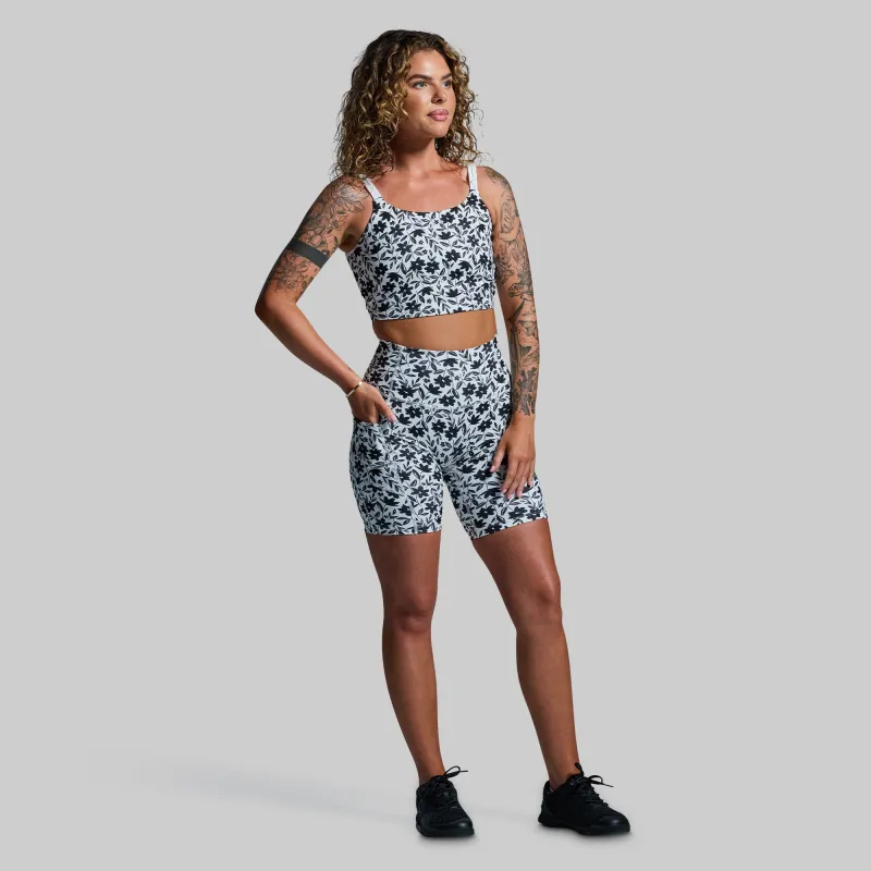 Tempo Biker Short Set (Dark Daisy) sold by Born Primitive