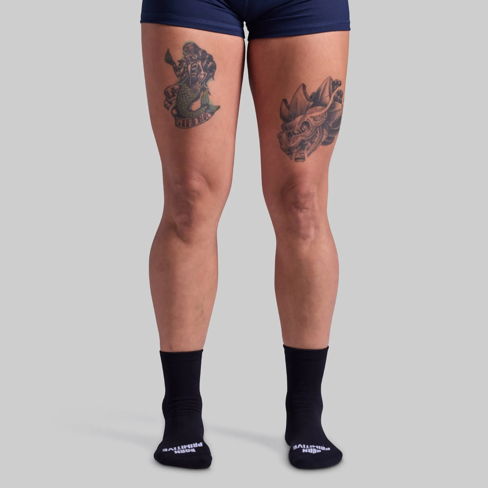 Performance Half Crew Sock 3-Pack (Black) sold by Born Primitive product image thumbnail 5