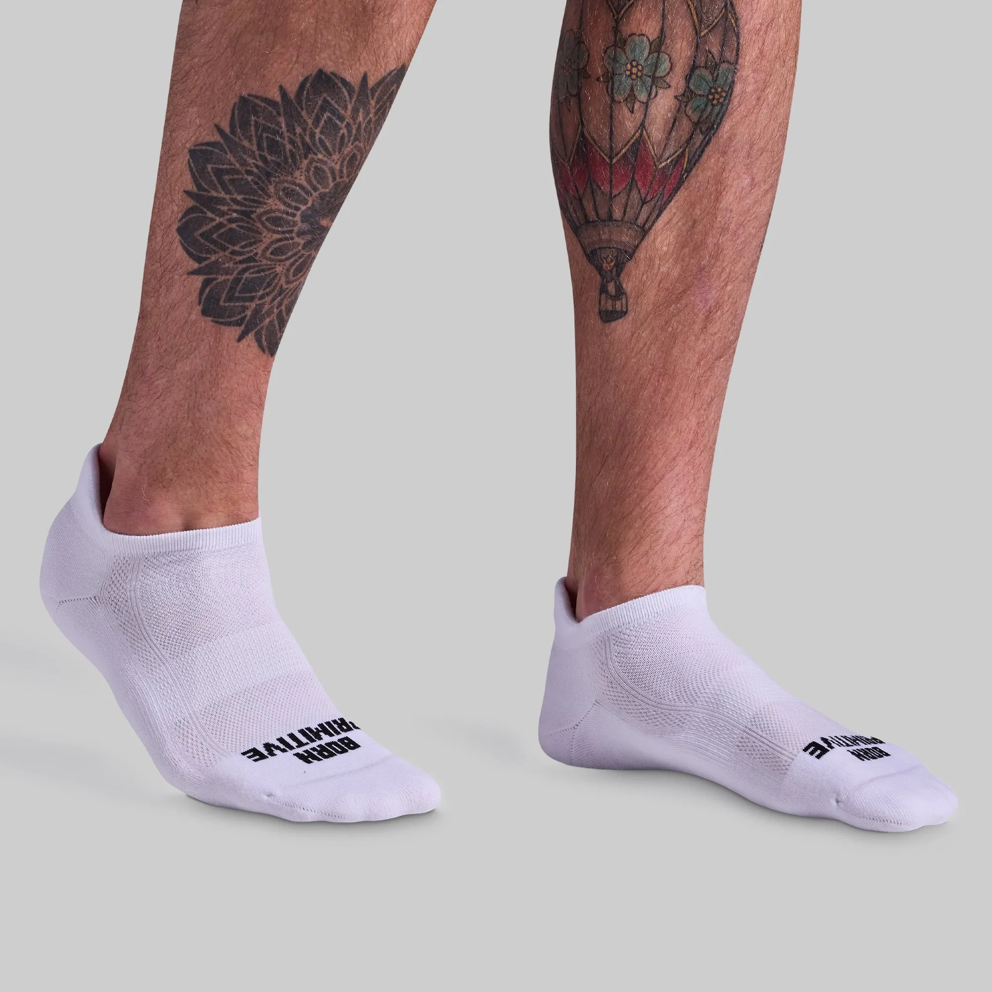 Performance Ankle Sock 3-Pack (White) sold by Born Primitive product image thumbnail 3