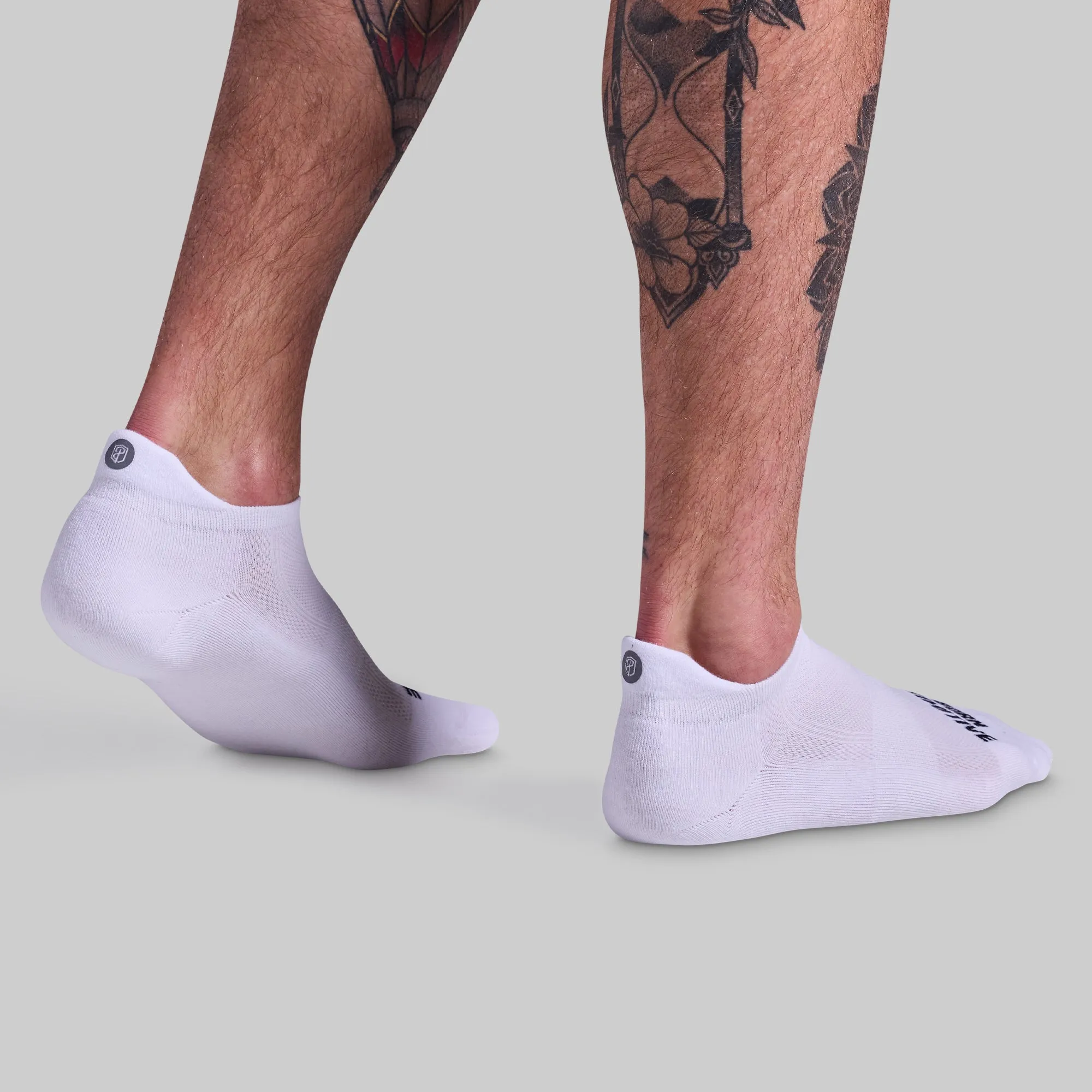 Performance Ankle Sock 3-Pack (White) sold by Born Primitive product image thumbnail 2