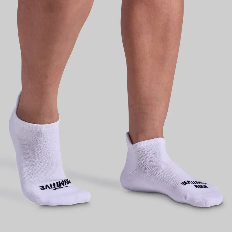 Performance Ankle Sock 2-Pack (Black/White) sold by Born Primitive
