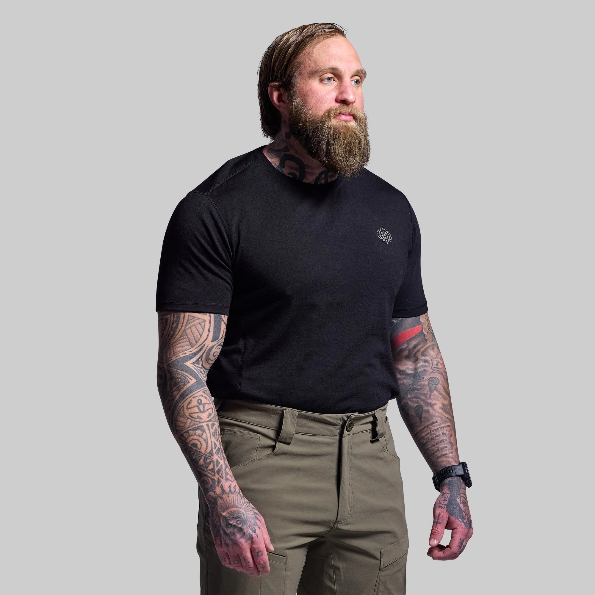 Ridgeline Tee 165 (Black) sold by Born Primitive product image thumbnail 5