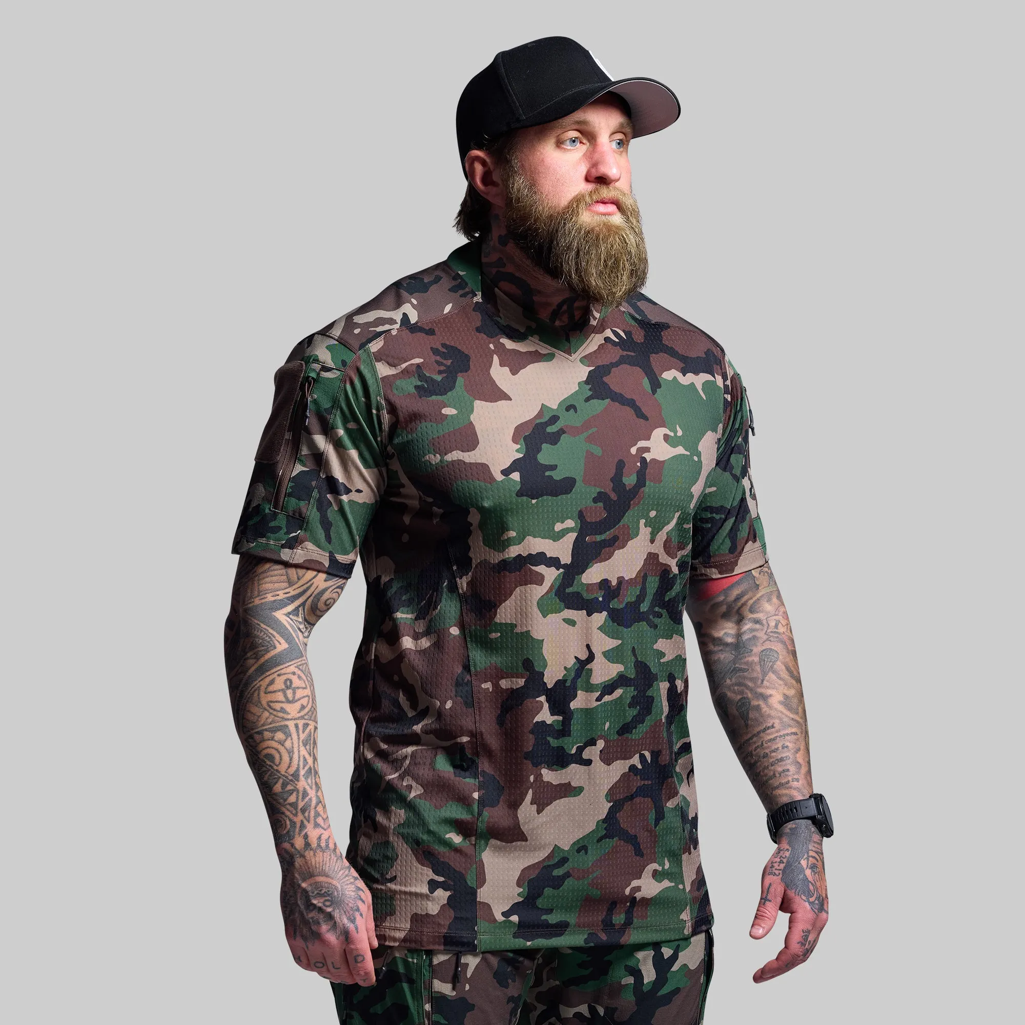 Op Top Pro (Woodland) sold by Born Primitive