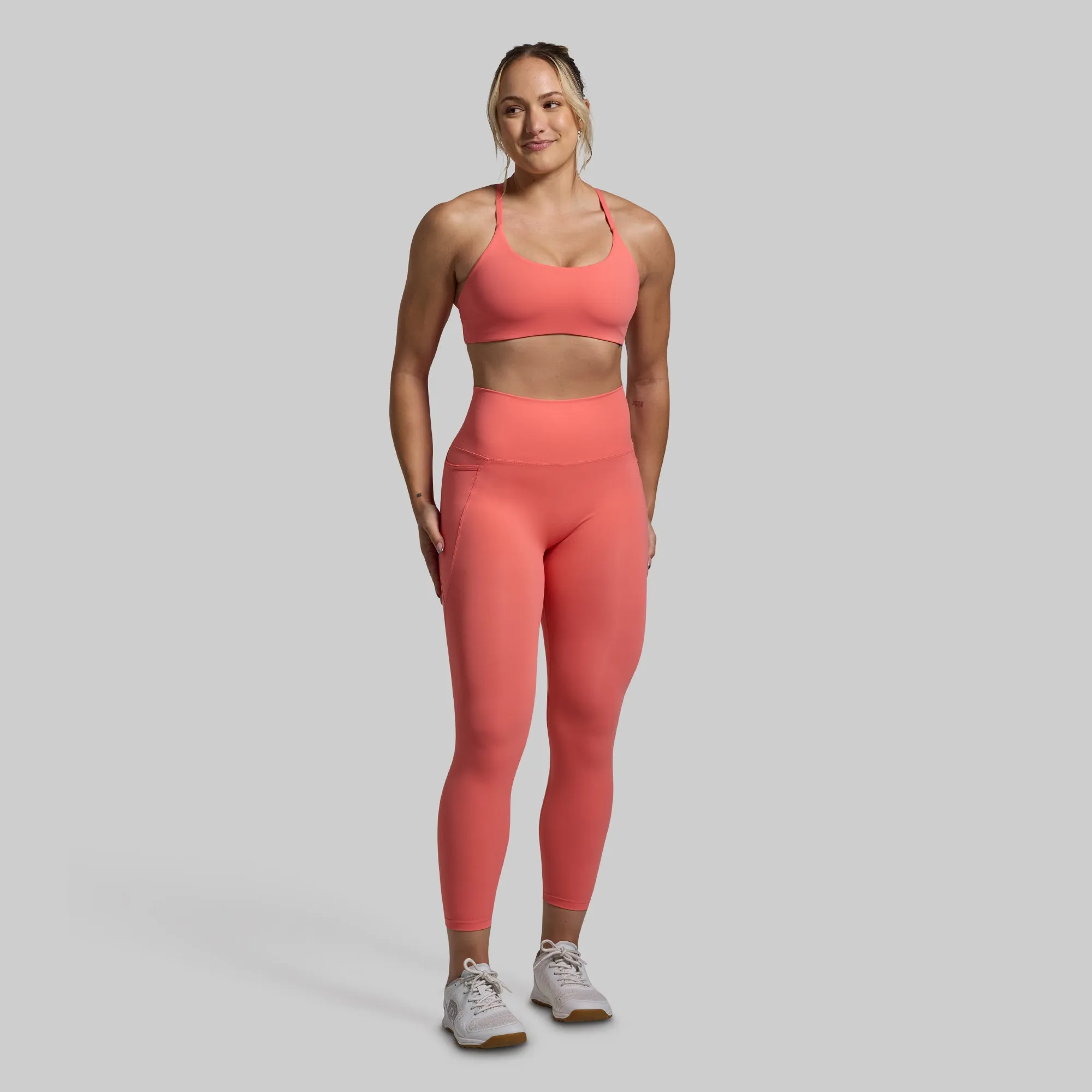 Eccentric Legging Set (Hot Peach) sold by Born Primitive product image thumbnail 2