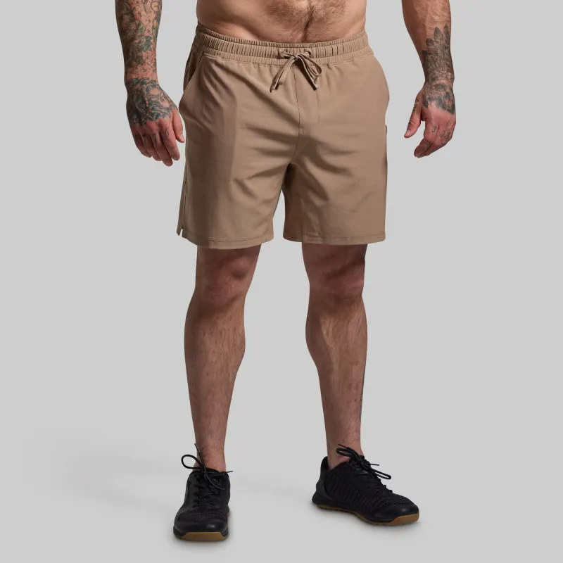 Peak Short (Mocha) sold by Born Primitive