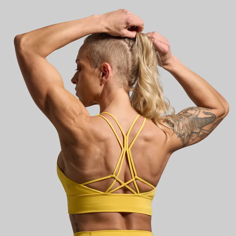 Untamed Sports Bra (Golden) sold by Born Primitive