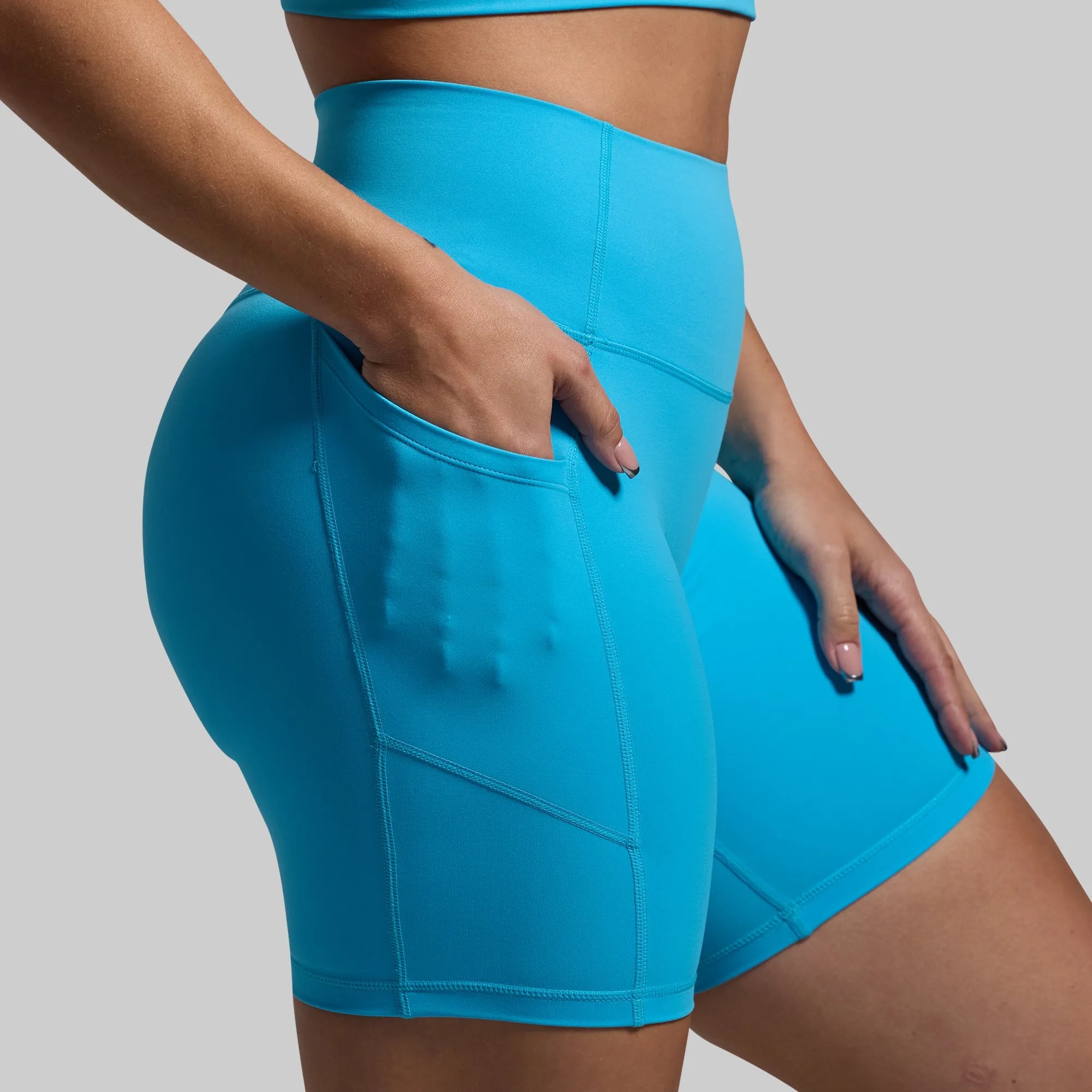 Tempo Biker Short (Aquarius) sold by Born Primitive product image thumbnail 3