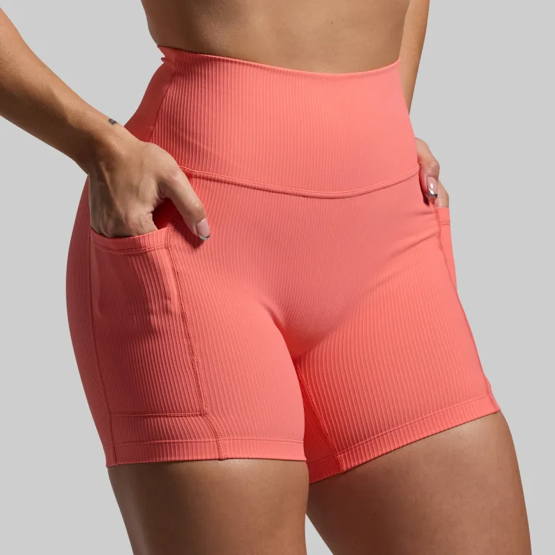 All or Nothing Short (Hot Peach) sold by Born Primitive