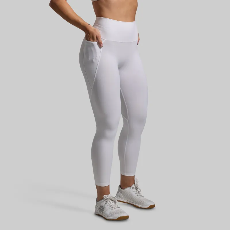Eccentric Legging (White) sold by Born Primitive