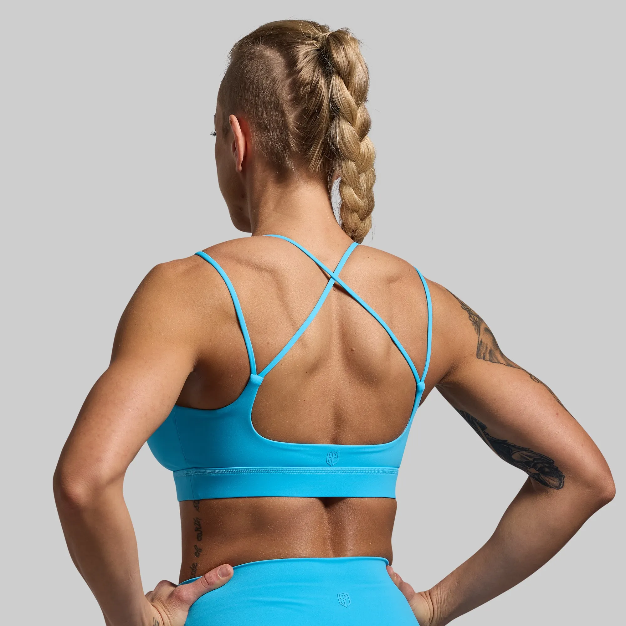 Exhale Sports Bra (Aquarius) sold by Born Primitive