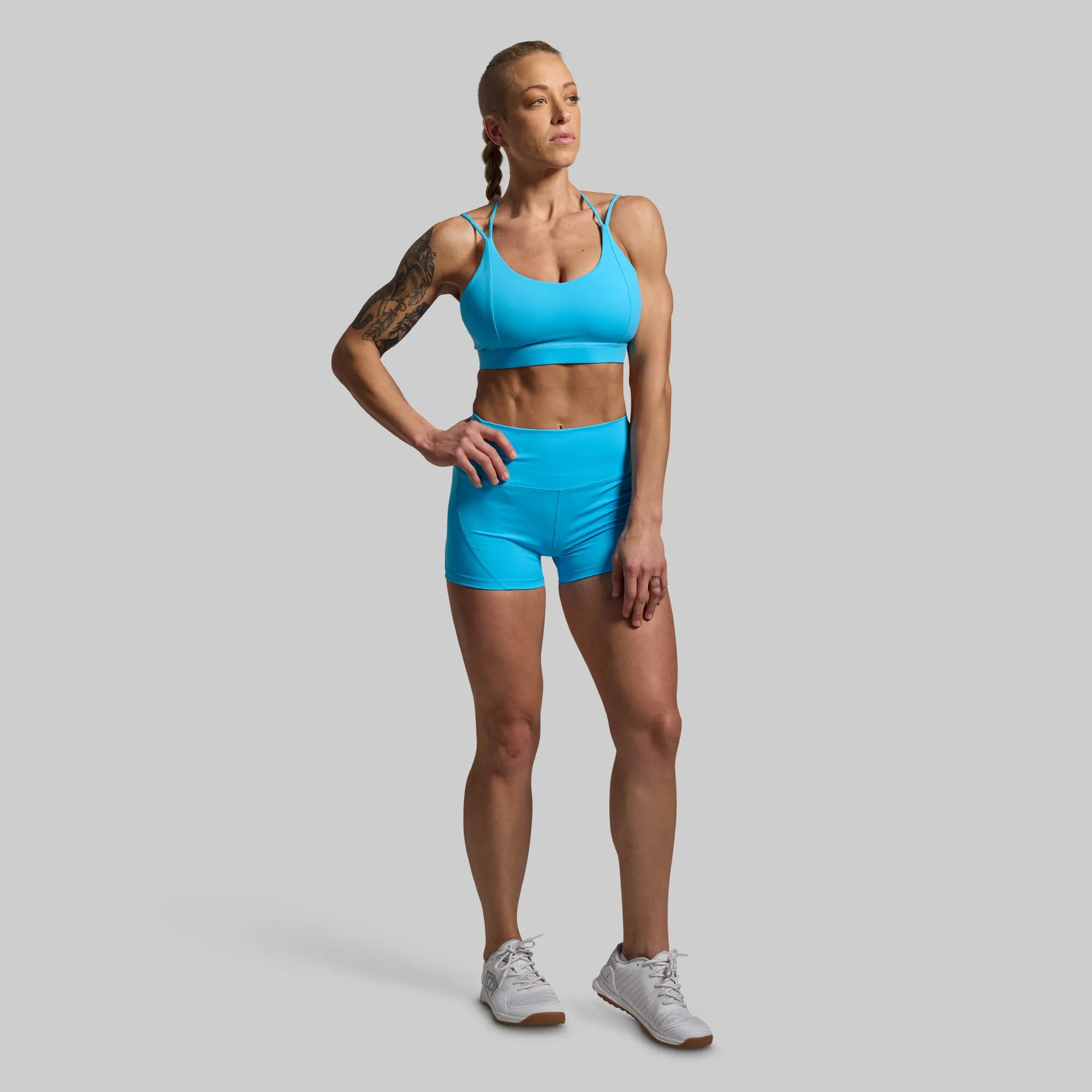 Exhale Sports Bra (Aquarius) sold by Born Primitive product image thumbnail 4