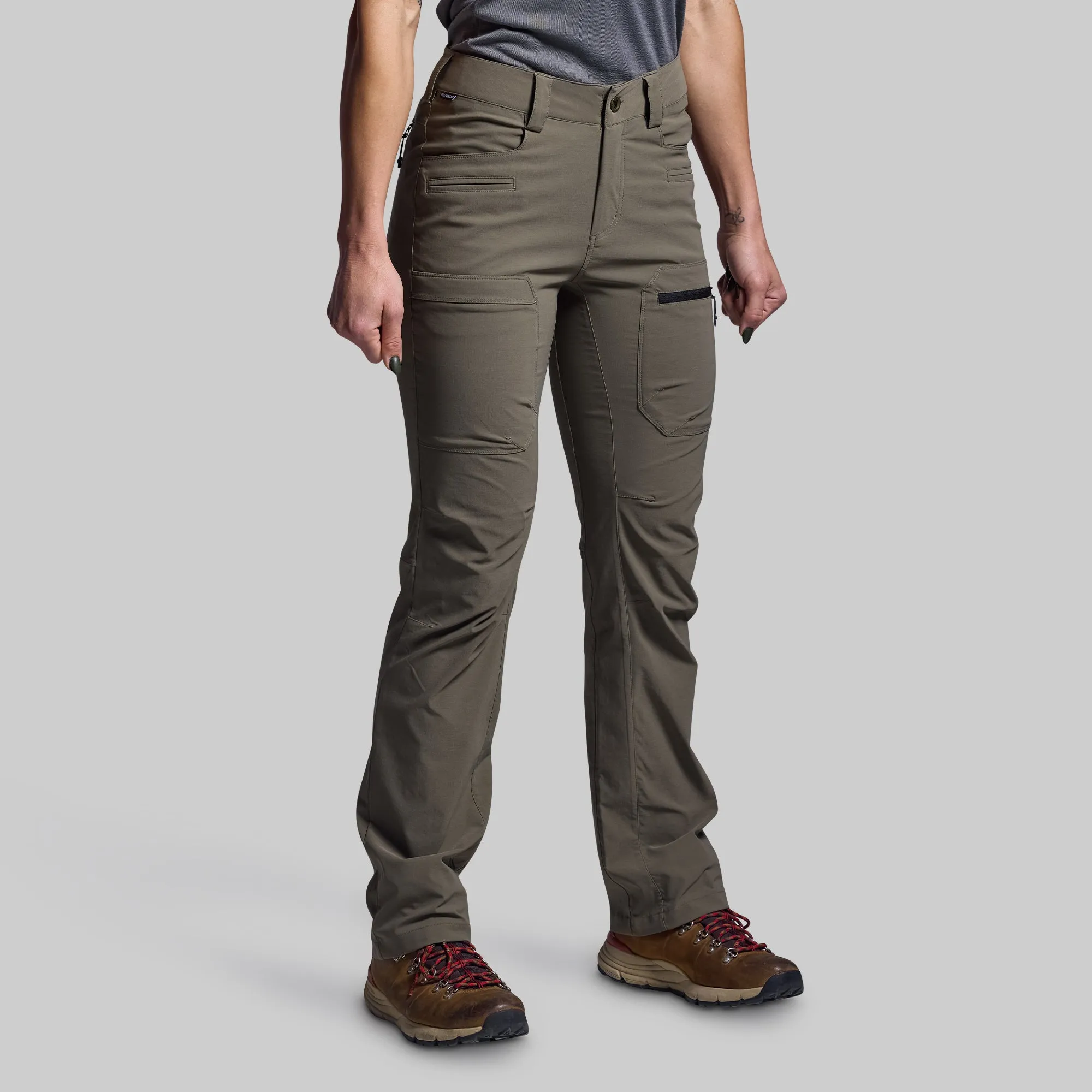 Women's Terrain Pant (OD Green) sold by Born Primitive product image thumbnail 3