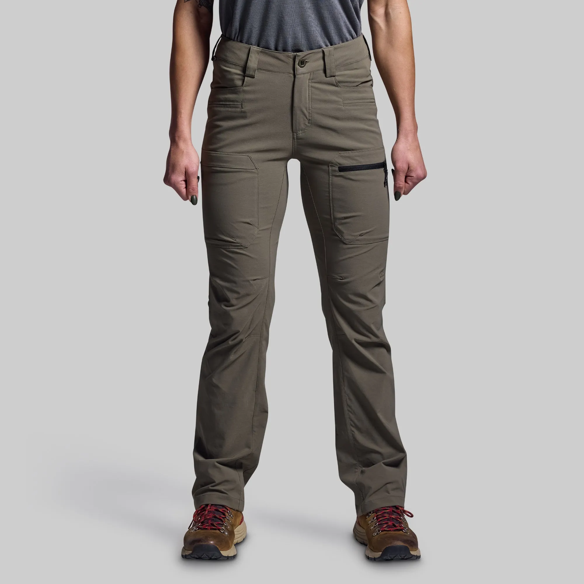 Women's Terrain Pant (OD Green) sold by Born Primitive