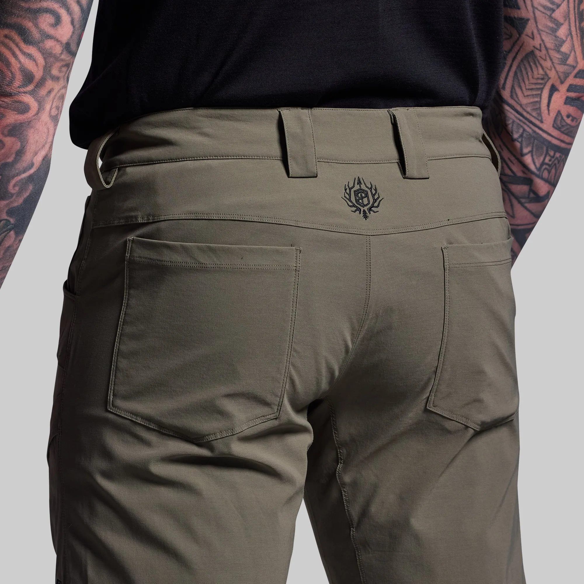 Men's Terrain Pant (OD Green) sold by Born Primitive product image thumbnail 5