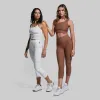 Evolve Sports Bra (Carob) sold by Born Primitive