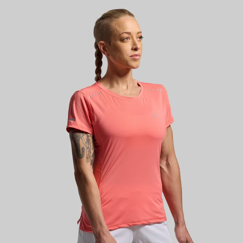 Women's Endurance Shirt (Hot Peach) sold by Born Primitive