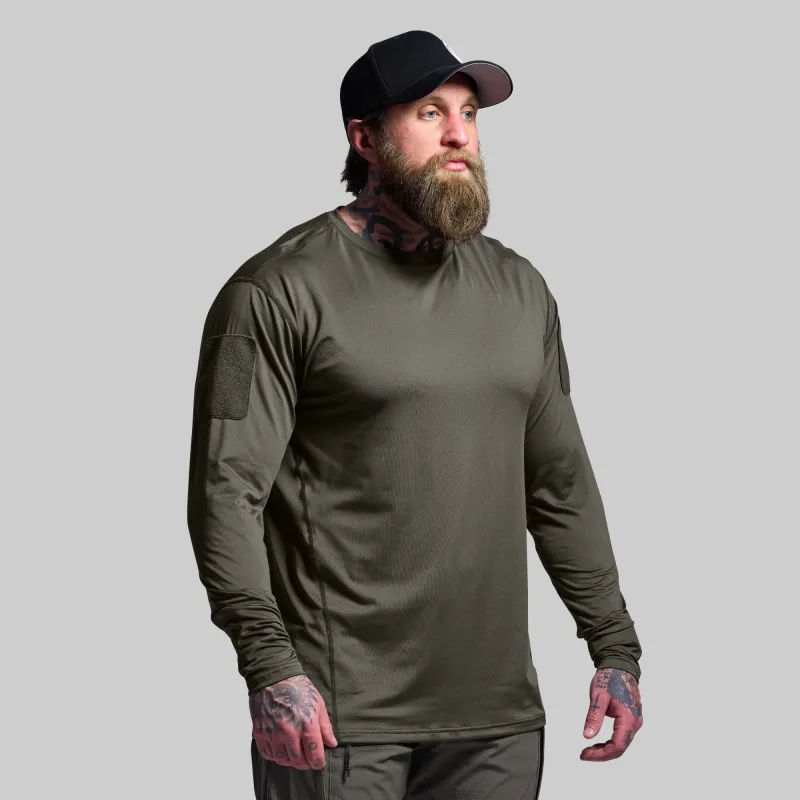 Long Sleeve Range Shirt (Ranger Green) sold by Born Primitive