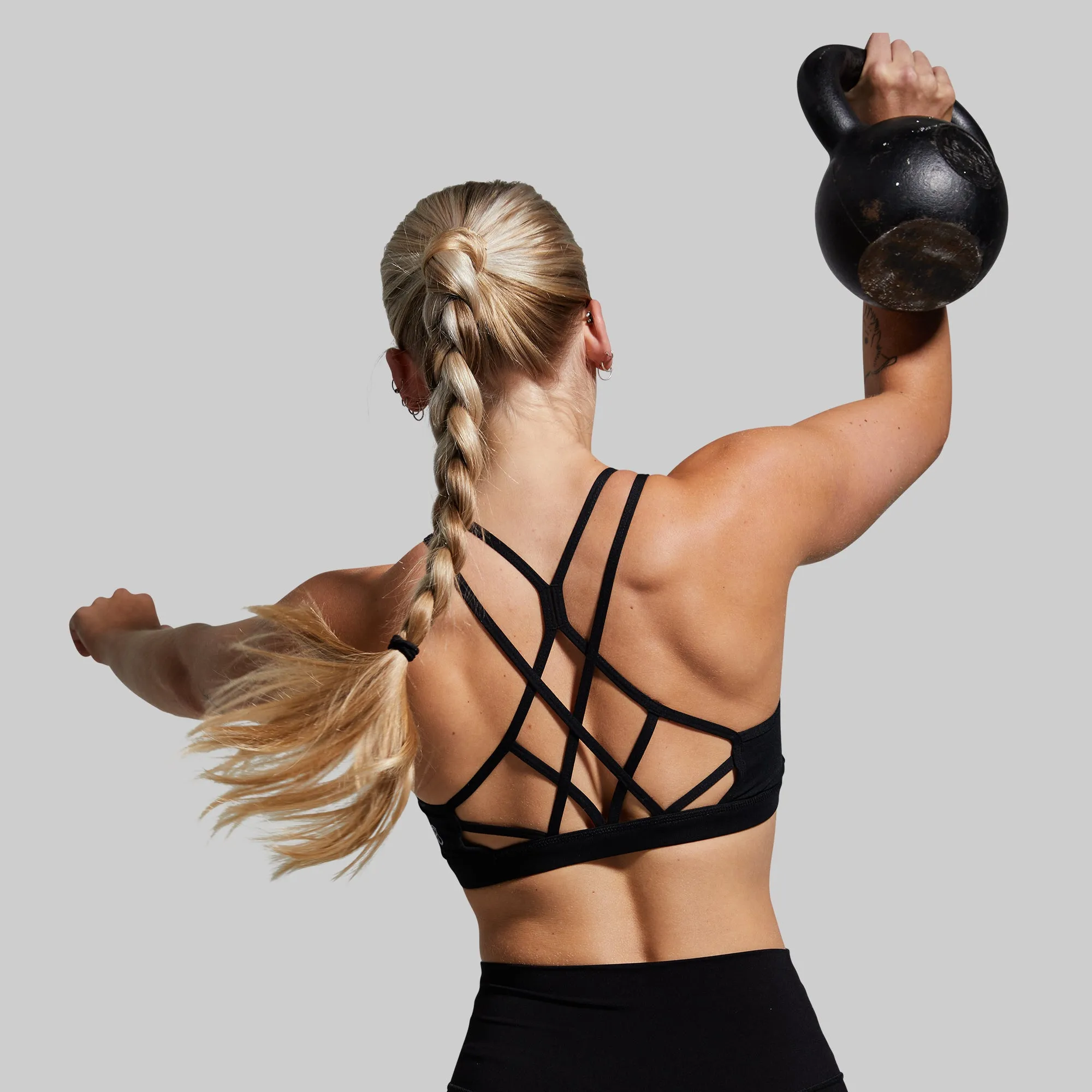 Warrior Sports Bra (Black) sold by Born Primitive product image thumbnail 3