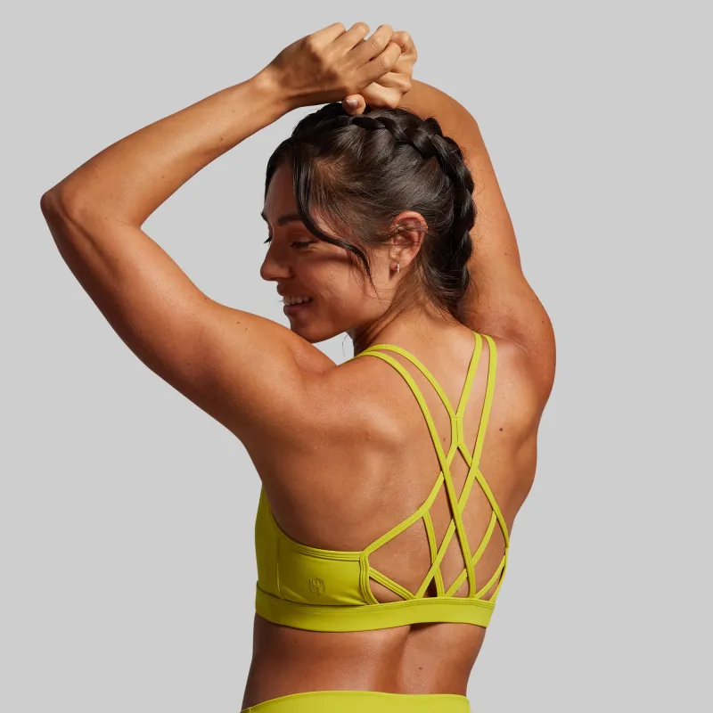 Warrior Sports Bra (Citronelle) sold by Born Primitive