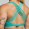Vitality Sports Bra (Pool) sold by Born Primitive