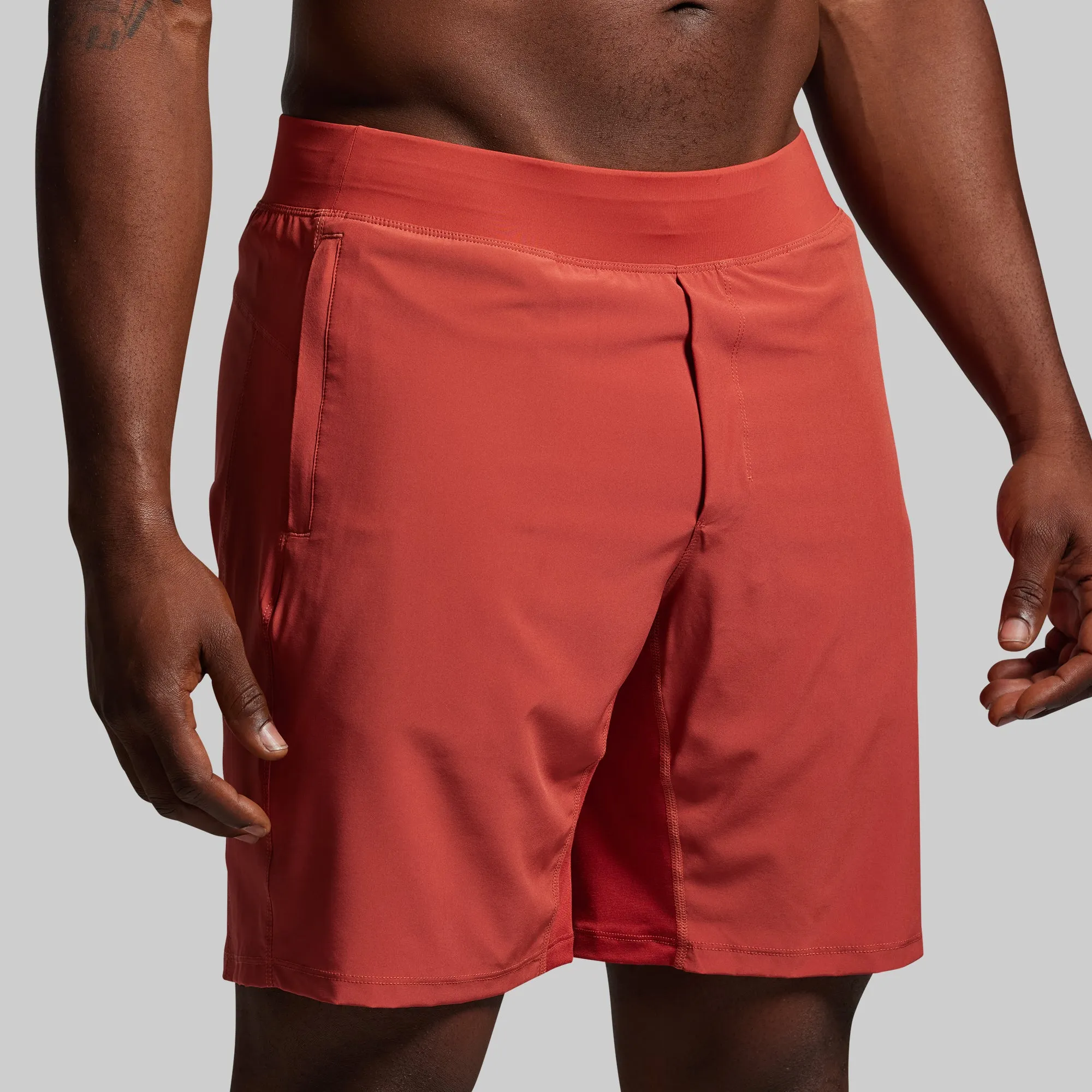 Versatile Short w/ Compression 9" (Brick) sold by Born Primitive product image thumbnail 3