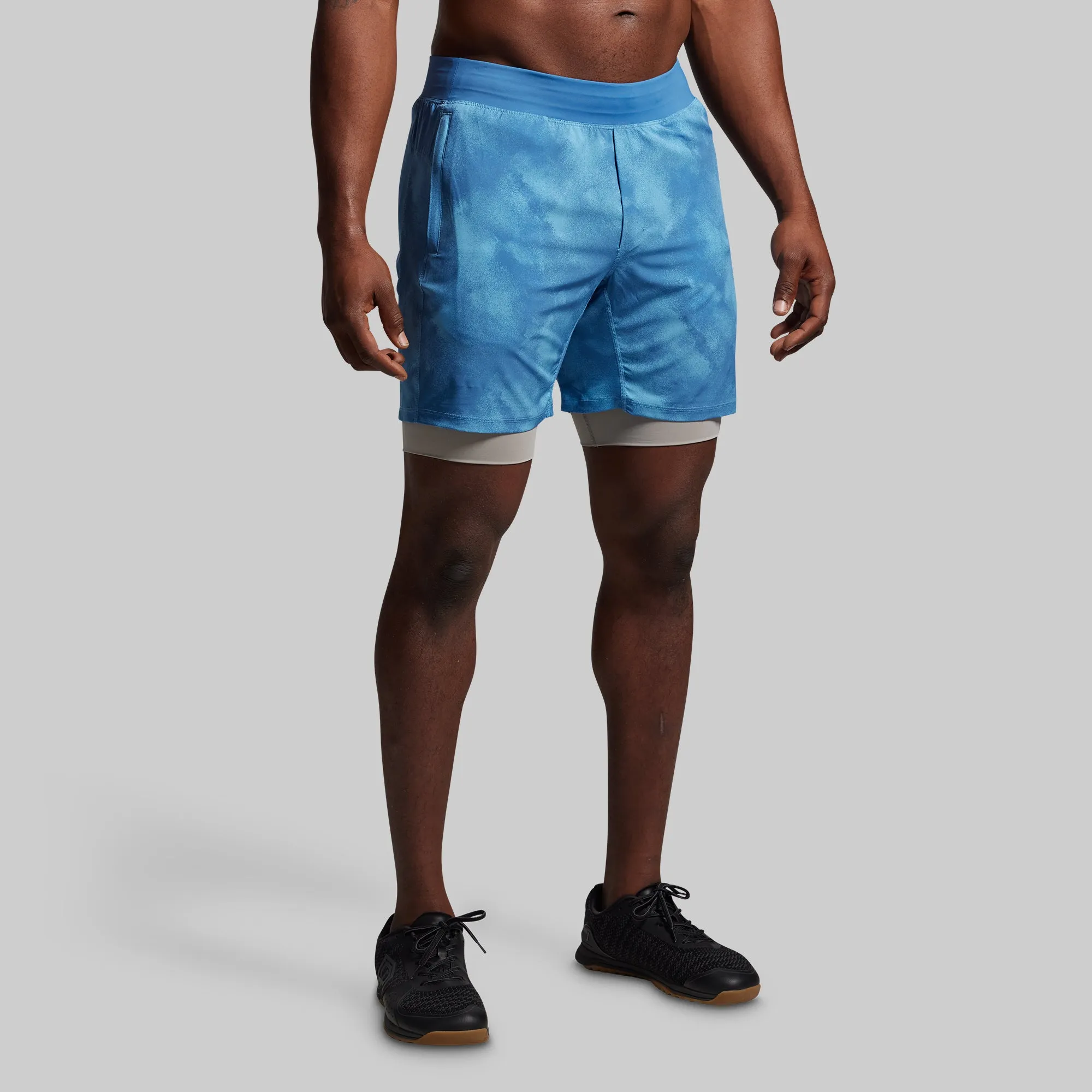 Versatile Short w/ Compression 7" (Glacier Blue) sold by Born Primitive product image thumbnail 5