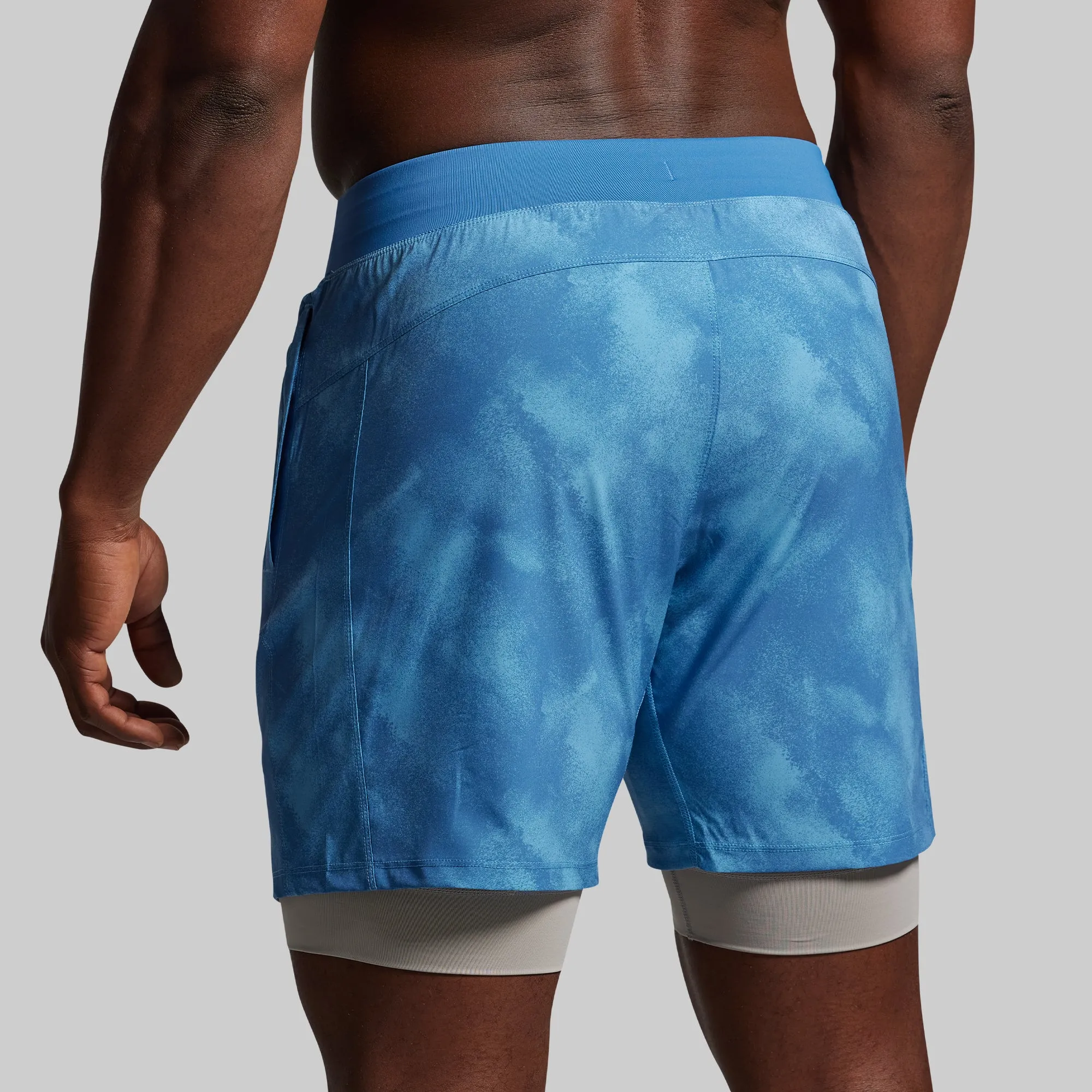 Versatile Short w/ Compression 7" (Glacier Blue) sold by Born Primitive product image thumbnail 3
