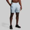 Versatile Short w/ Compression 7" (Chambray) sold by Born Primitive