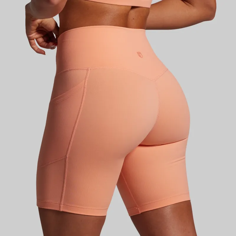 Tempo Biker Short (Melon) sold by Born Primitive