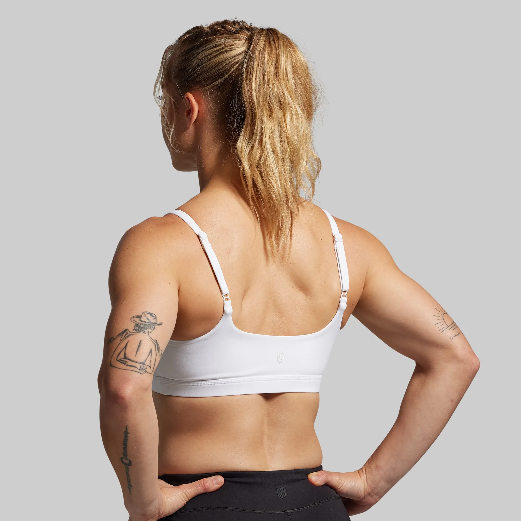 Reset Sports Bra (White) sold by Born Primitive product image thumbnail 2