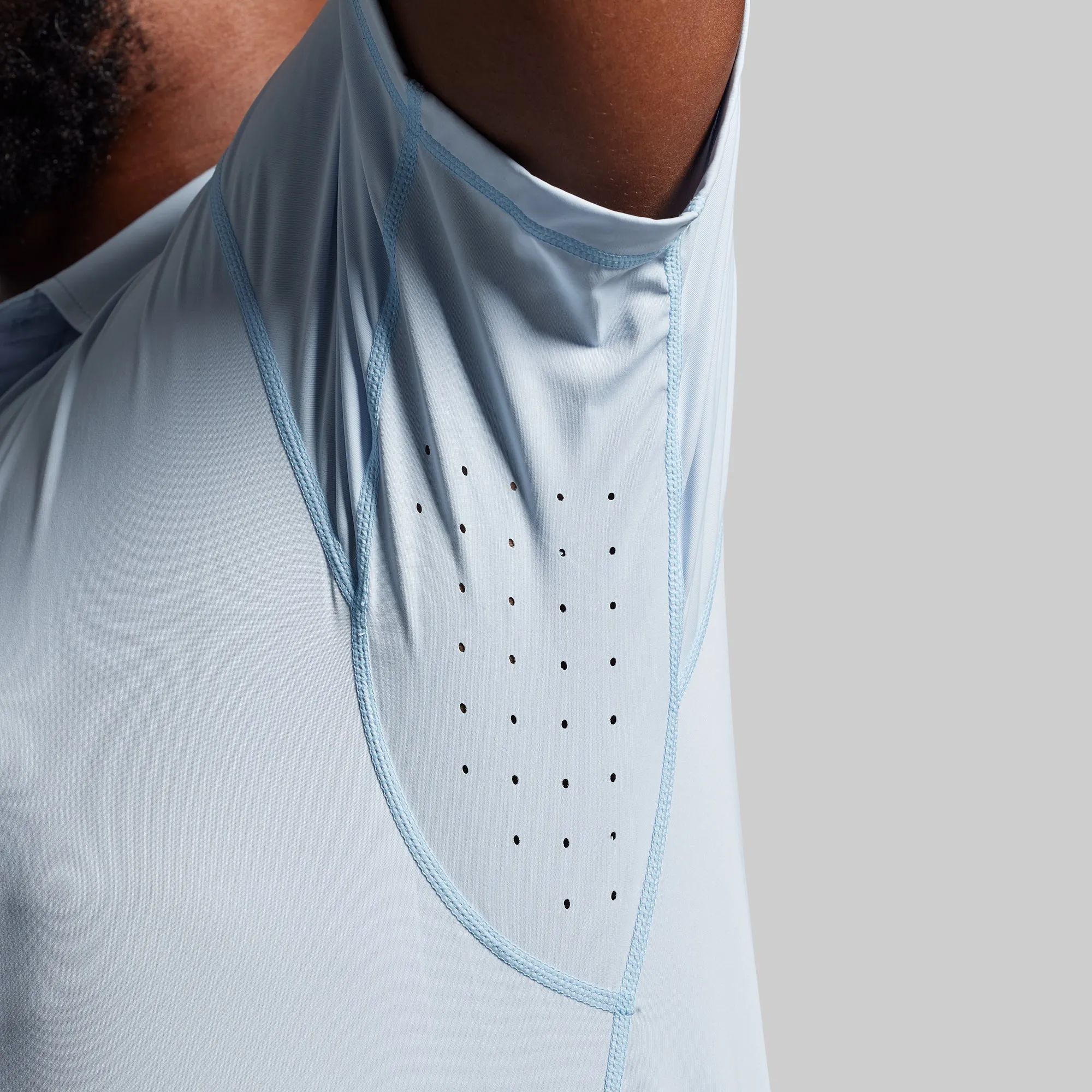 Men's Tek Polo (Chambray) sold by Born Primitive product image thumbnail 4