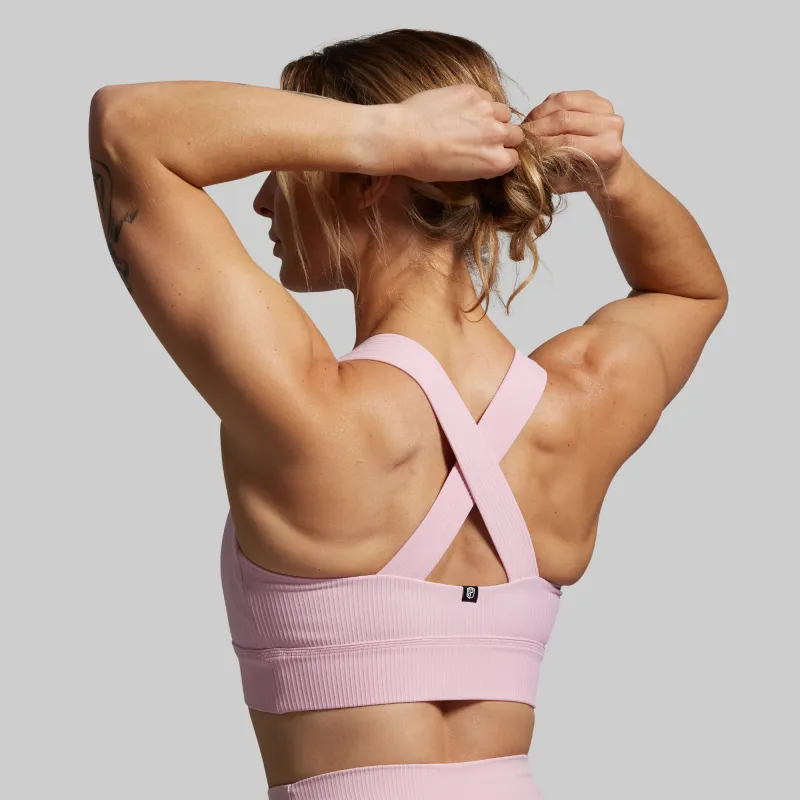 All or Nothing Sports Bra (Parfait) sold by Born Primitive