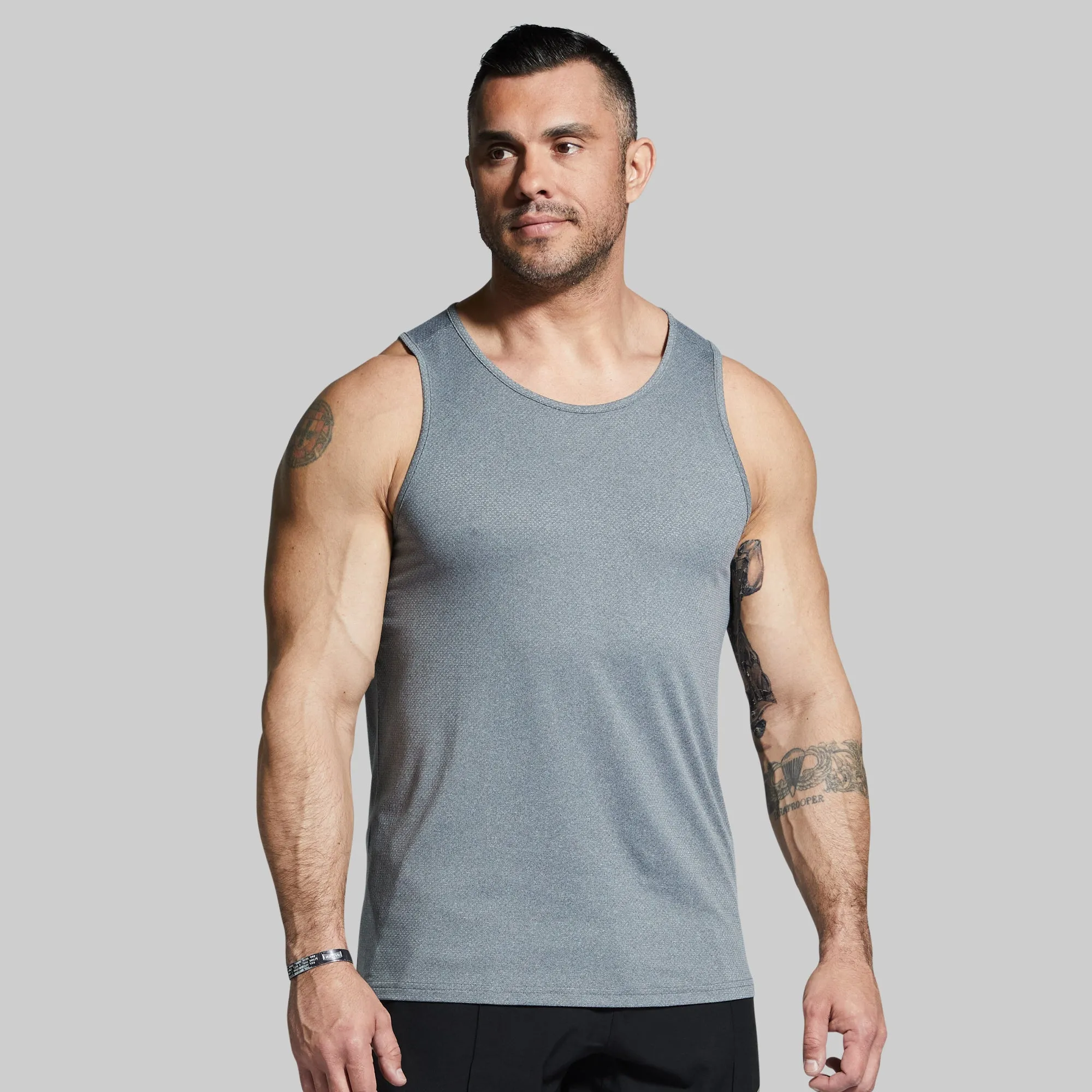 Heritage Tank (Heather Grey) sold by Born Primitive