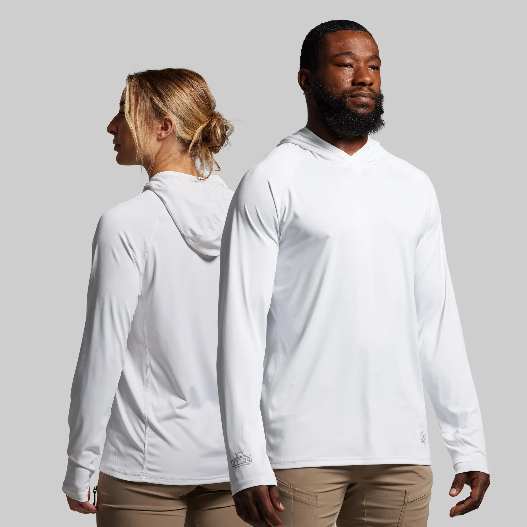 Sun Shirt 2.0 (White) sold by Born Primitive