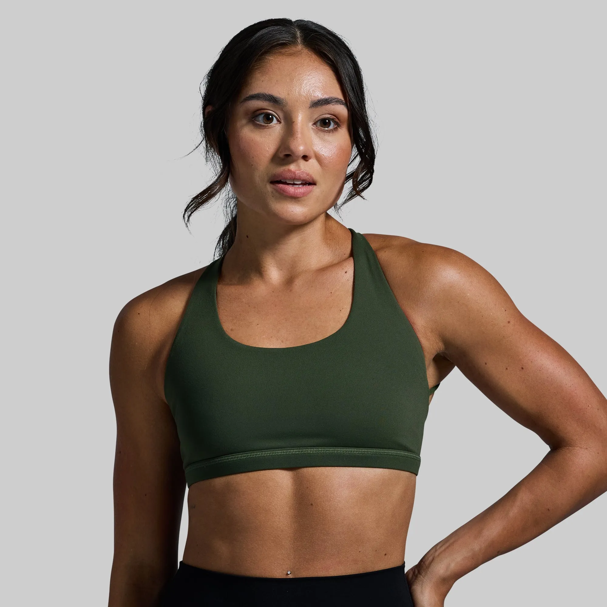 Vitality Sports Bra (Tactical Green) sold by Born Primitive product image thumbnail 2
