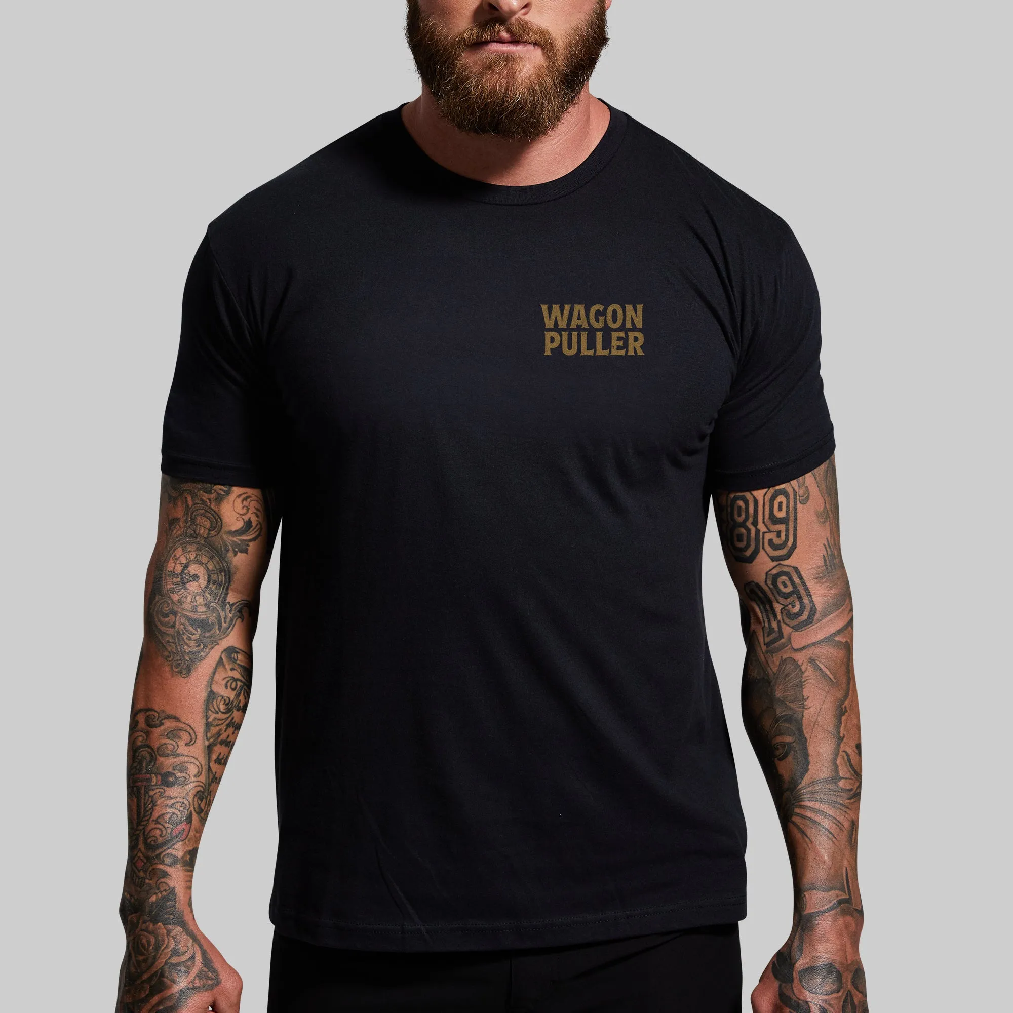 Wagon Puller Tee (Black) sold by Born Primitive product image thumbnail 2